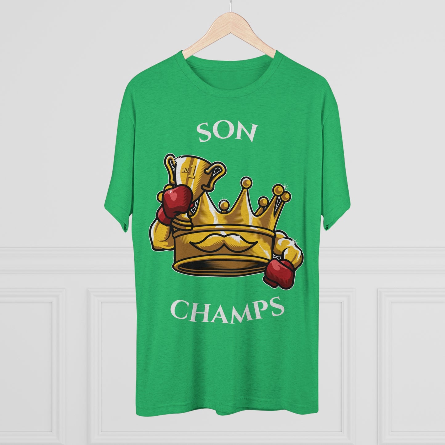 SON CHAMPS - PREMIUM SOFT - Unisex Tri-Blend Crew Tee (Next Level 6010)