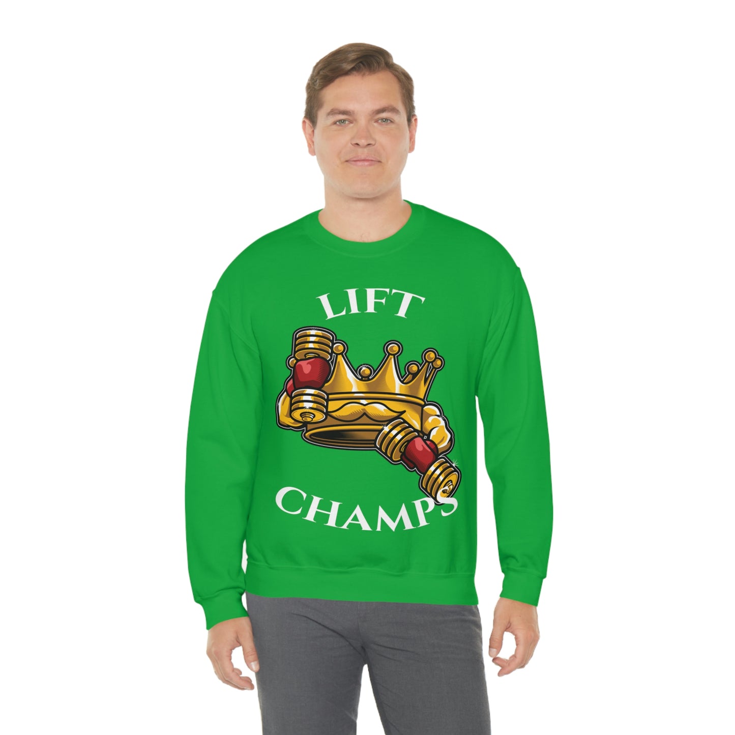 Lift Champs! - Unisex Heavy Blend™ Crewneck Sweatshirt