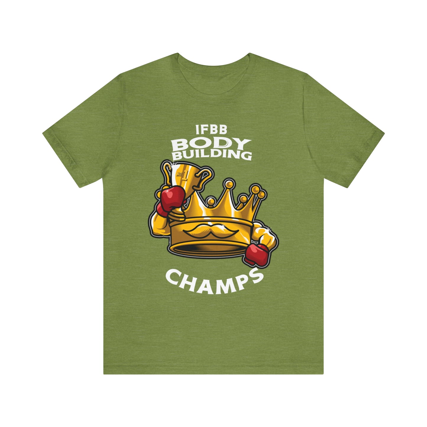 IFBB BODY BUILDING CHAMPS (v2) - Unisex Jersey Short Sleeve Tee (Bella+Canvas)