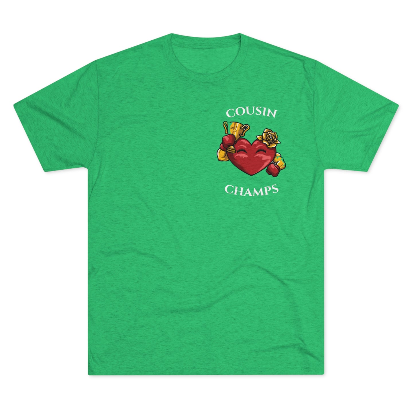 COUSIN CHAMPS - PREMIUM SOFT - Unisex Tri-Blend Crew Tee (Next Level 6010)