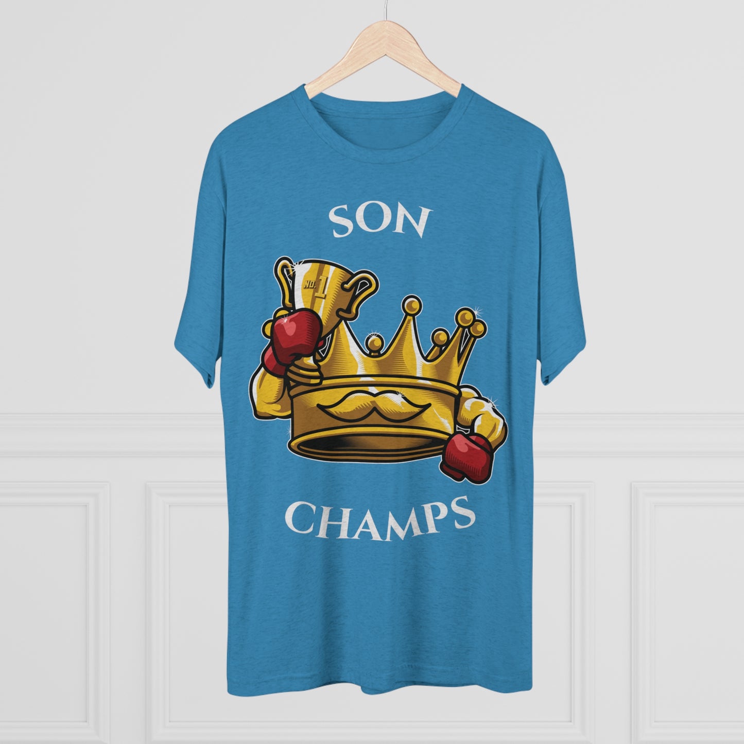 SON CHAMPS - PREMIUM SOFT - Unisex Tri-Blend Crew Tee (Next Level 6010)