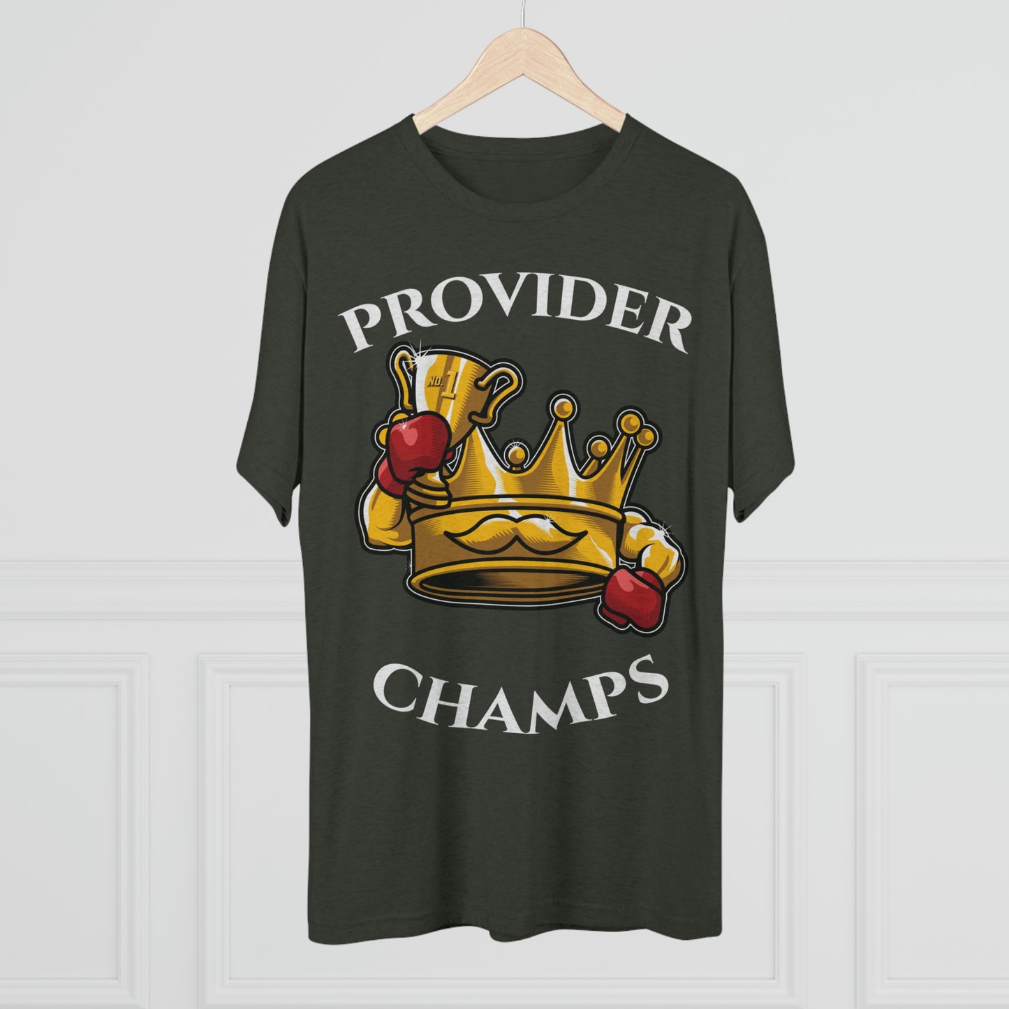 PROVIDER CHAMPS (Alternate Design) - PREMIUM SOFT - Unisex Tri-Blend Crew Tee (Next Level 6010)