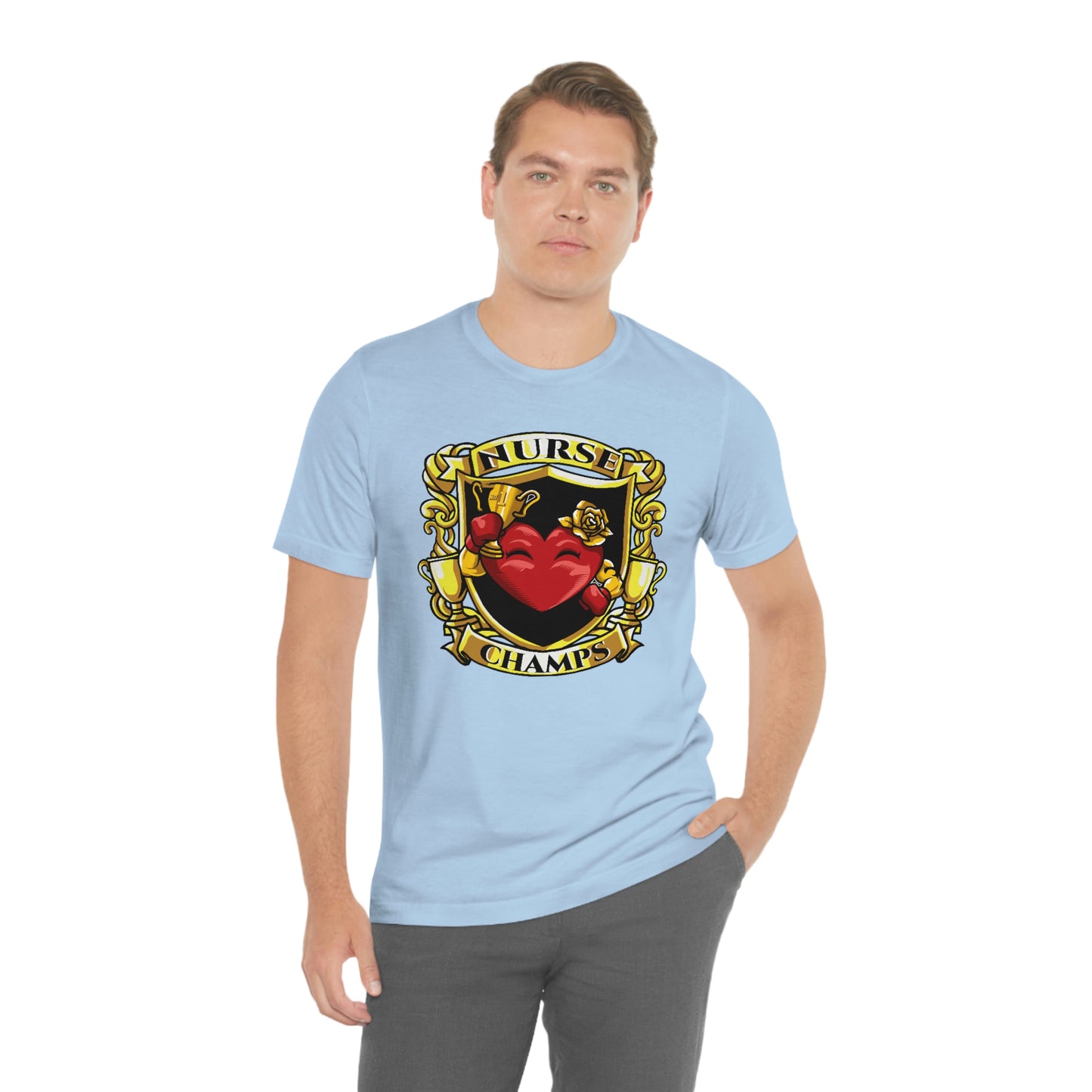 Nurse Champs! - Unisex Jersey Short Sleeve Tee (Bella+Canvas)