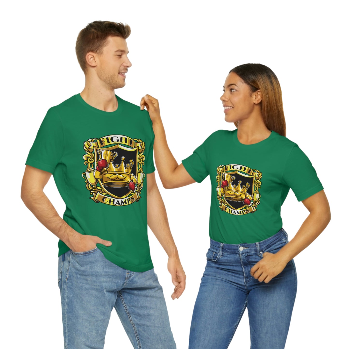 Fight Champs! Unisex Jersey Short Sleeve Tee (Bella+Canvas)