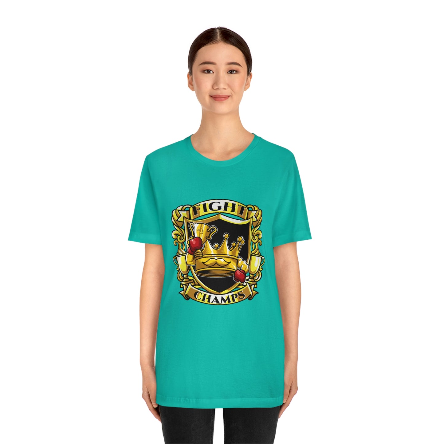 Fight Champs! Unisex Jersey Short Sleeve Tee (Bella+Canvas)