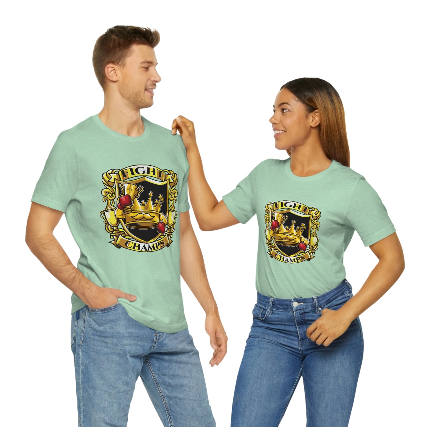 Fight Champs! Unisex Jersey Short Sleeve Tee (Bella+Canvas)