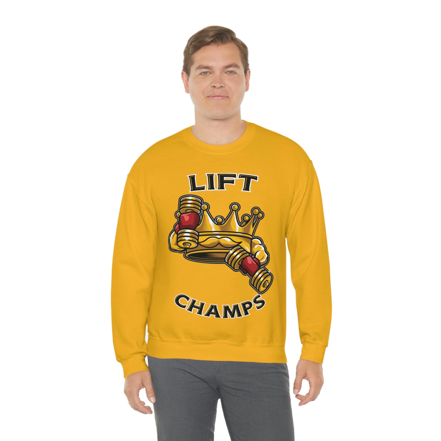 Lift Champs! - Unisex Heavy Blend™ Crewneck Sweatshirt