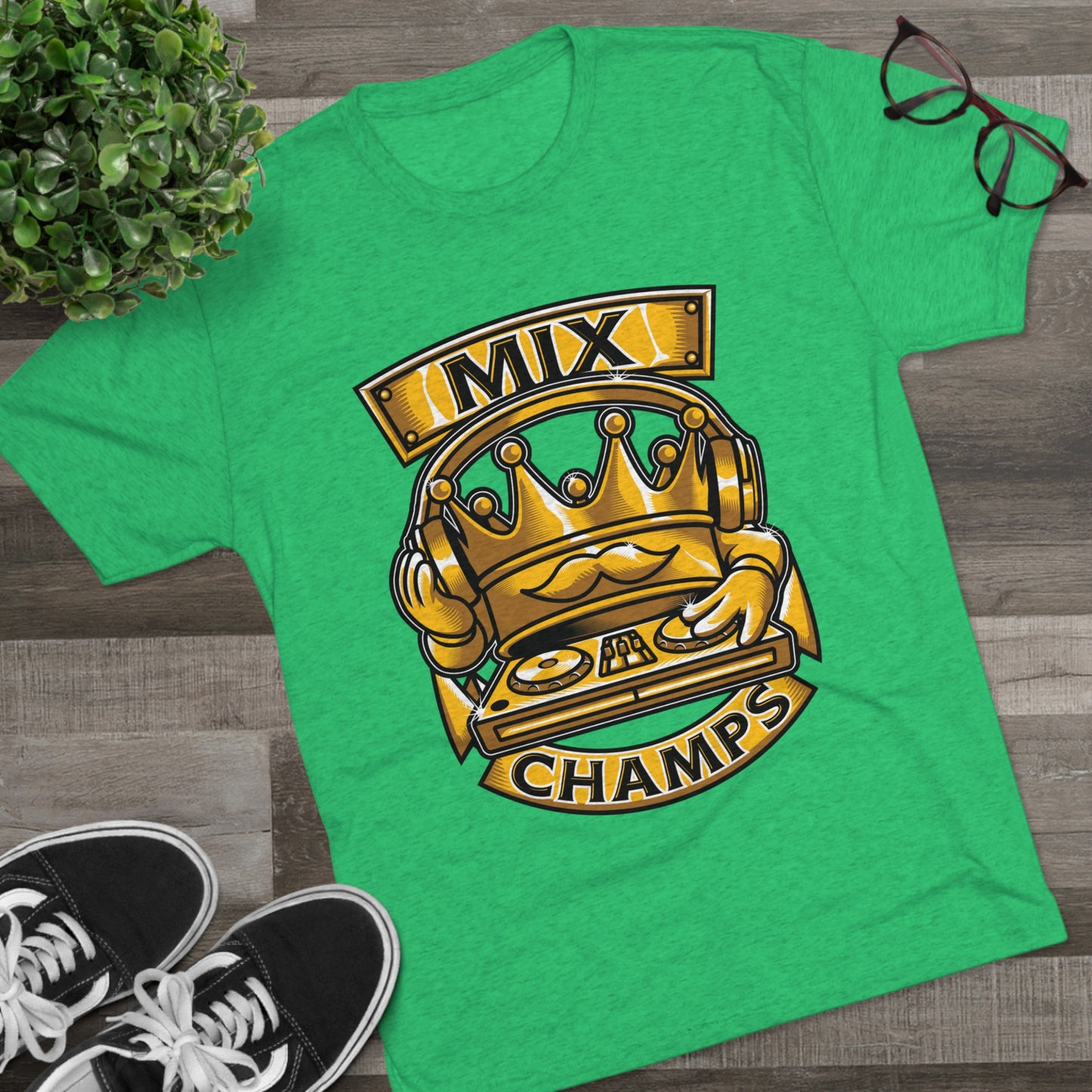 MIX CHAMPS - PREMIUM SOFT - Unisex Tri-Blend Crew Tee (Next Level 6010)