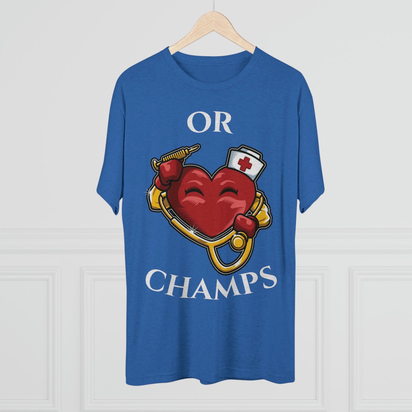 OR CHAMPS - PREMIUM SOFT - Unisex Tri-Blend Crew Tee (Next Level 6010)