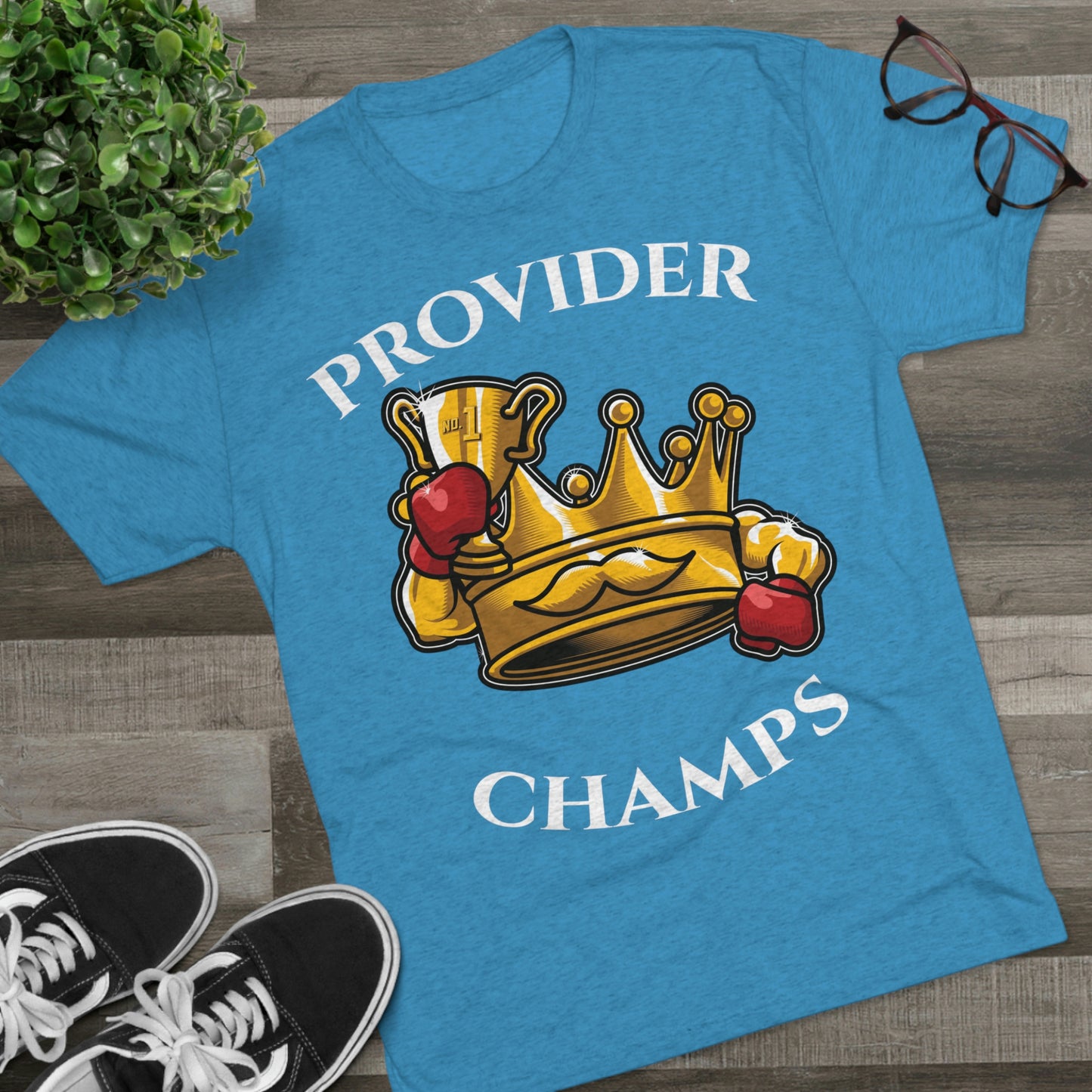 PROVIDER CHAMPS (Alternate Design) - PREMIUM SOFT - Unisex Tri-Blend Crew Tee (Next Level 6010)