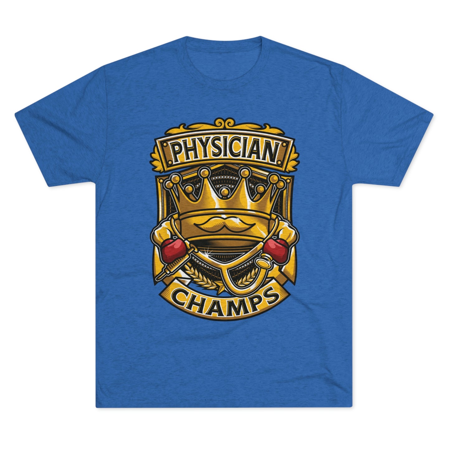 PHYSICIAN CHAMPS - PREMIUM SOFT - Unisex Tri-Blend Crew Tee (Next Level 6010)