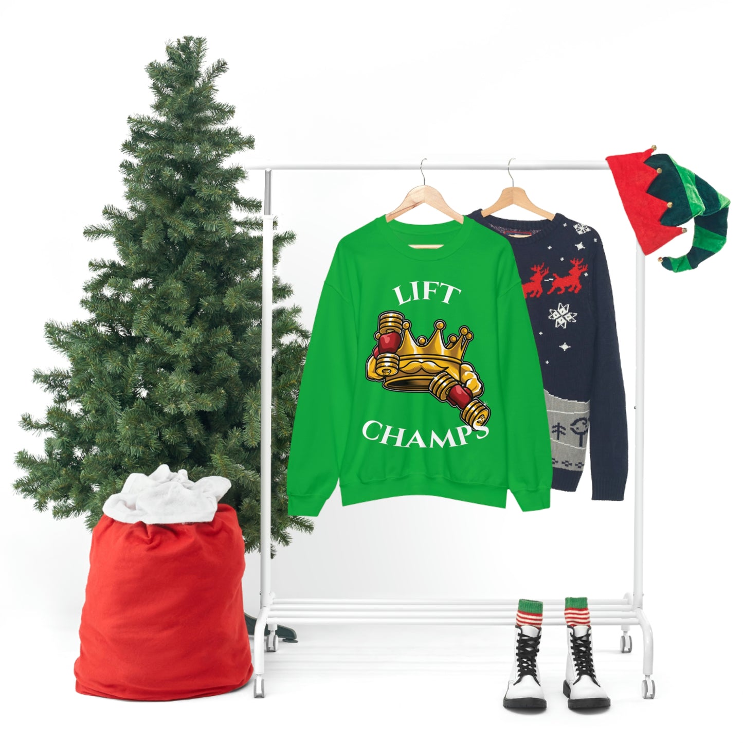 Lift Champs! - Unisex Heavy Blend™ Crewneck Sweatshirt
