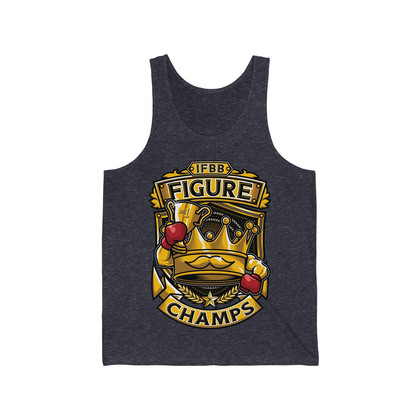IFBB FIGURE CHAMPS - PREMIUM SOFT - Unisex Jersey Tank (Bella+Canvas 3480)