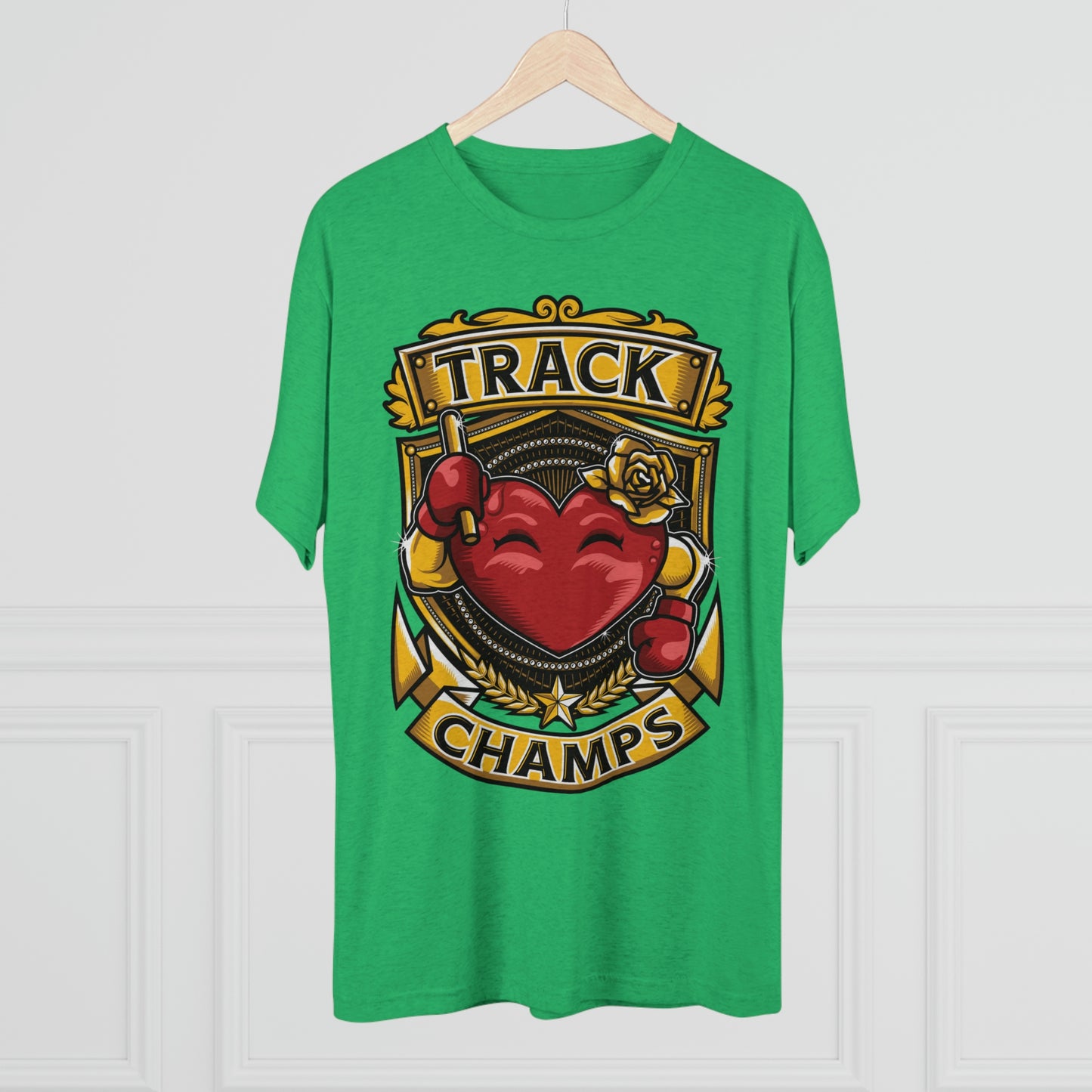 TRACK CHAMPS - PREMIUM SOFT - Unisex Tri-Blend Crew Tee (Next Level 6010)