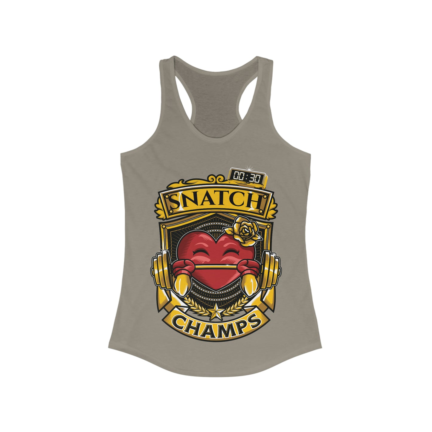 SNATCH CHAMPS - Women's Ideal Racerback Tank