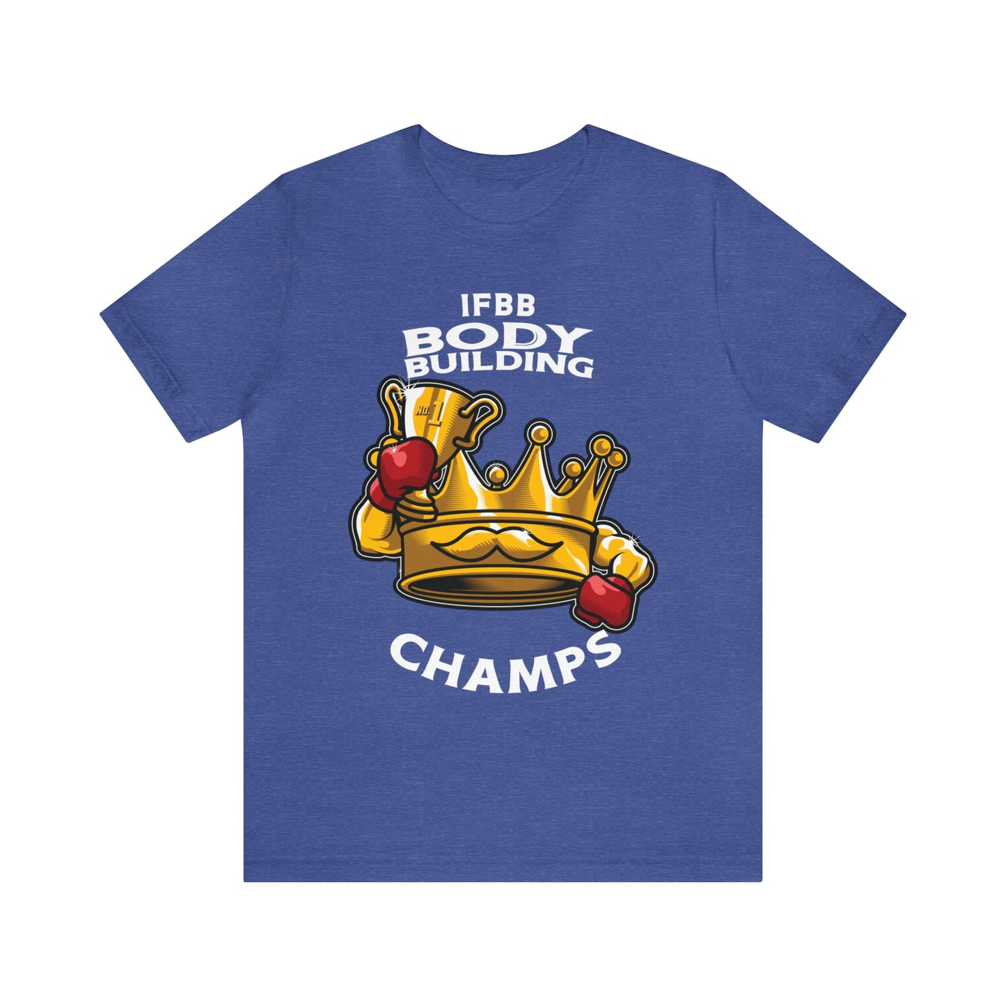 IFBB BODY BUILDING CHAMPS (v2) - Unisex Jersey Short Sleeve Tee (Bella+Canvas)