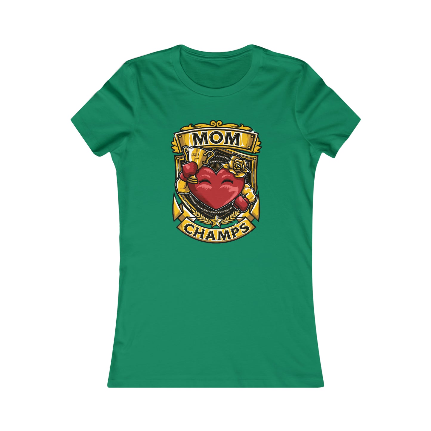 Mom Champs! Women's Favorite Tee (Bella+Canva)