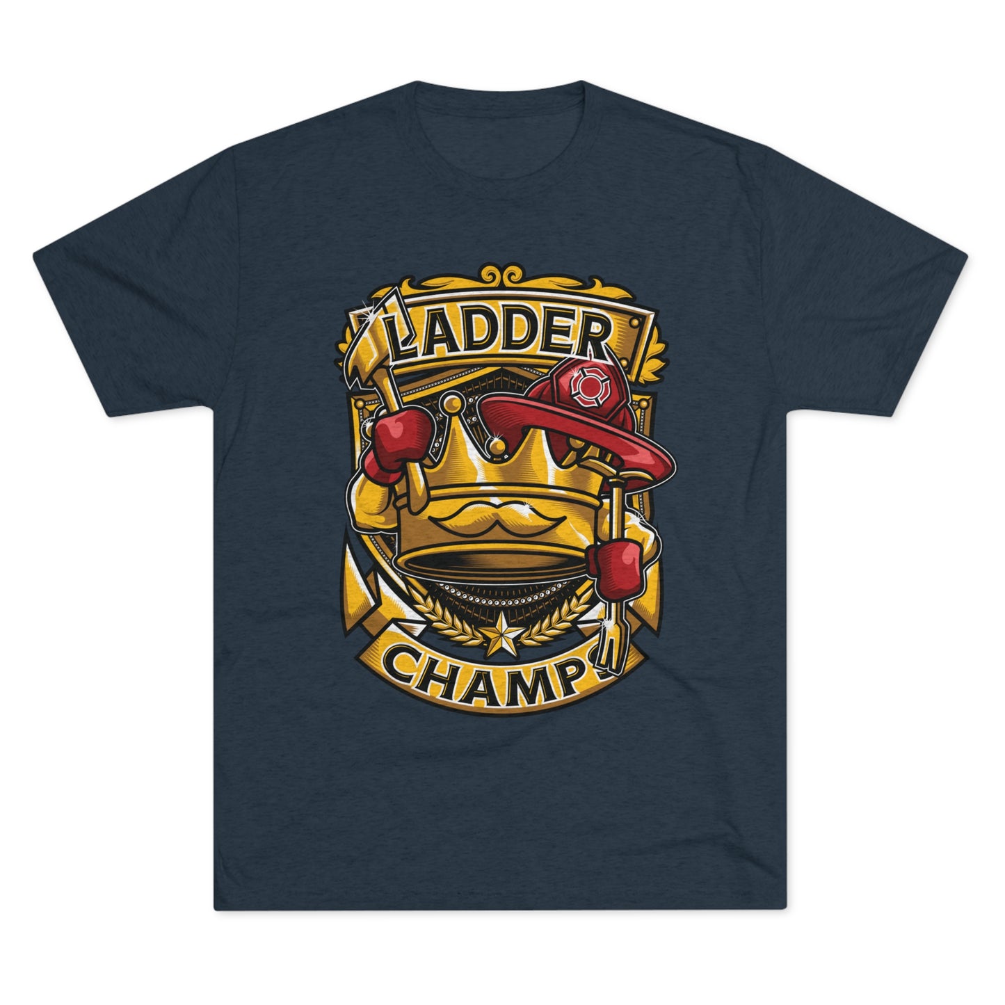LADDER CHAMPS - PREMIUM SOFT - Unisex Tri-Blend Crew Tee (Next Level 6010)