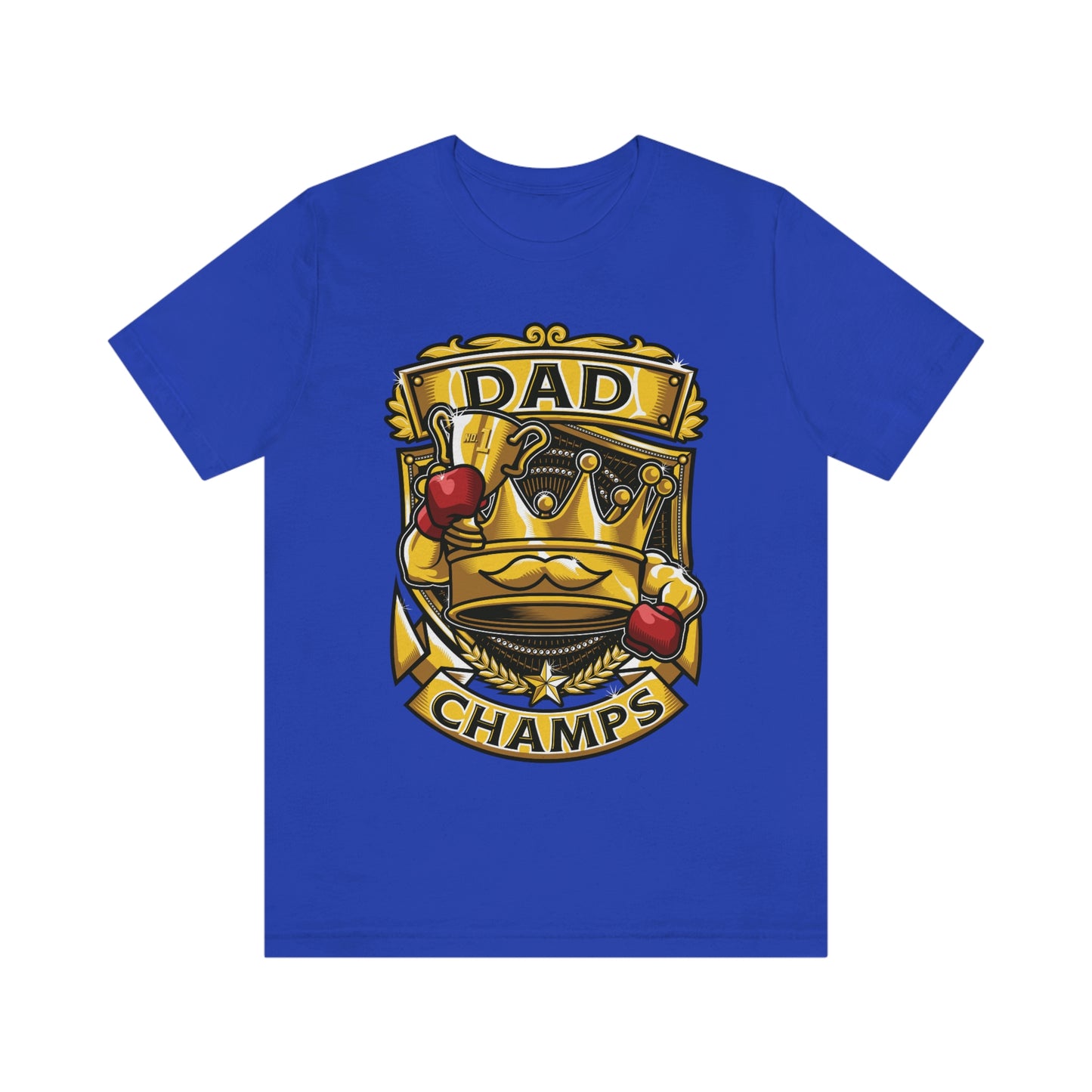 Dad Champs! - Unisex Jersey Short Sleeve Tee (Canvas-Bella)