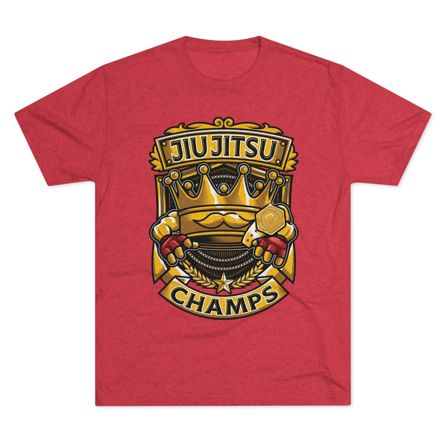JIUJITSU CHAMPS - PREMIUM SOFT - Unisex Tri-Blend Crew Tee (Next Level 6010)