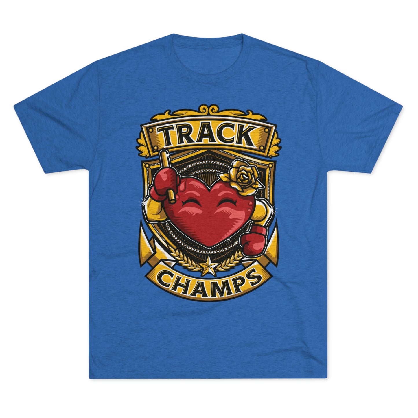 TRACK CHAMPS - PREMIUM SOFT - Unisex Tri-Blend Crew Tee (Next Level 6010)