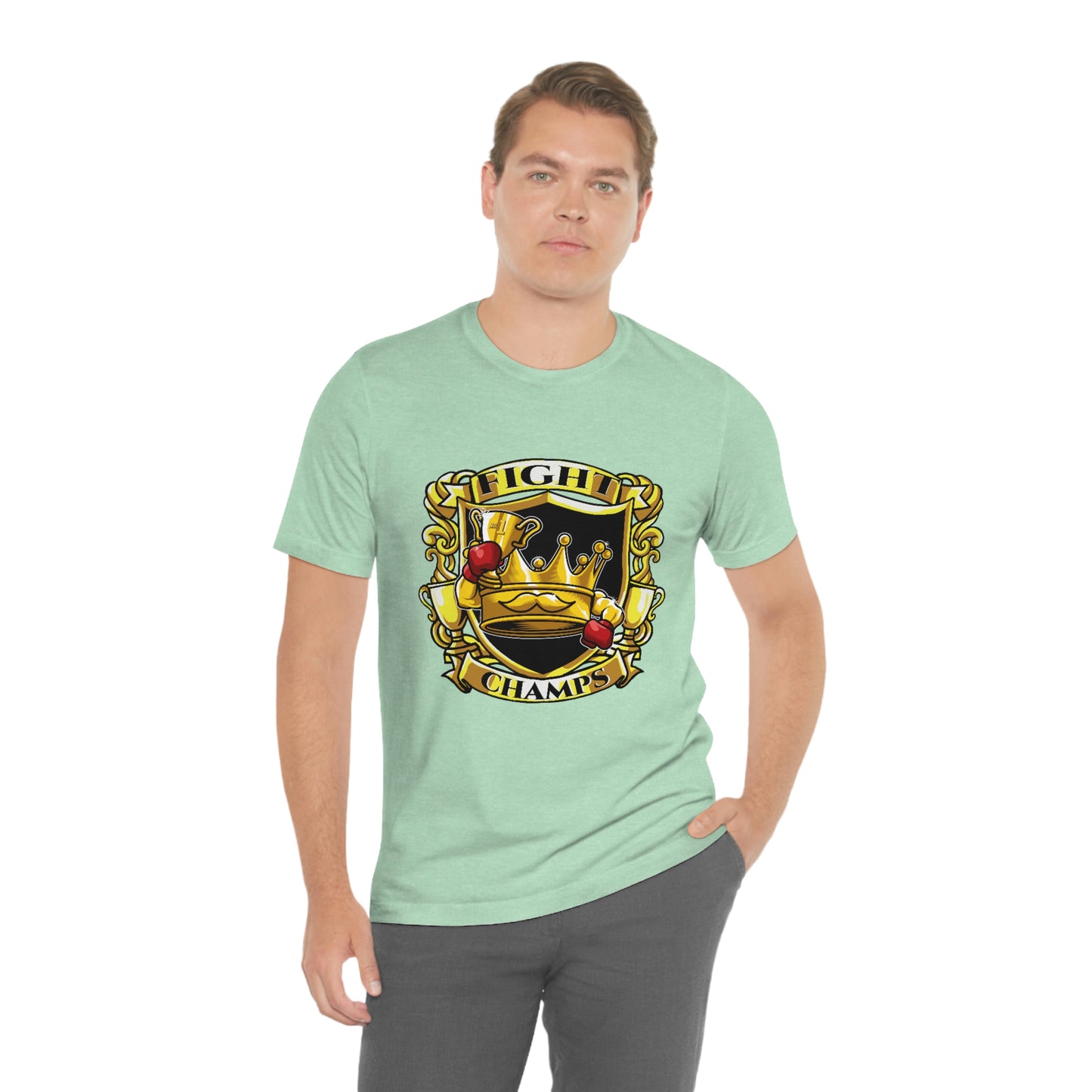 Fight Champs! Unisex Jersey Short Sleeve Tee (Bella+Canvas)