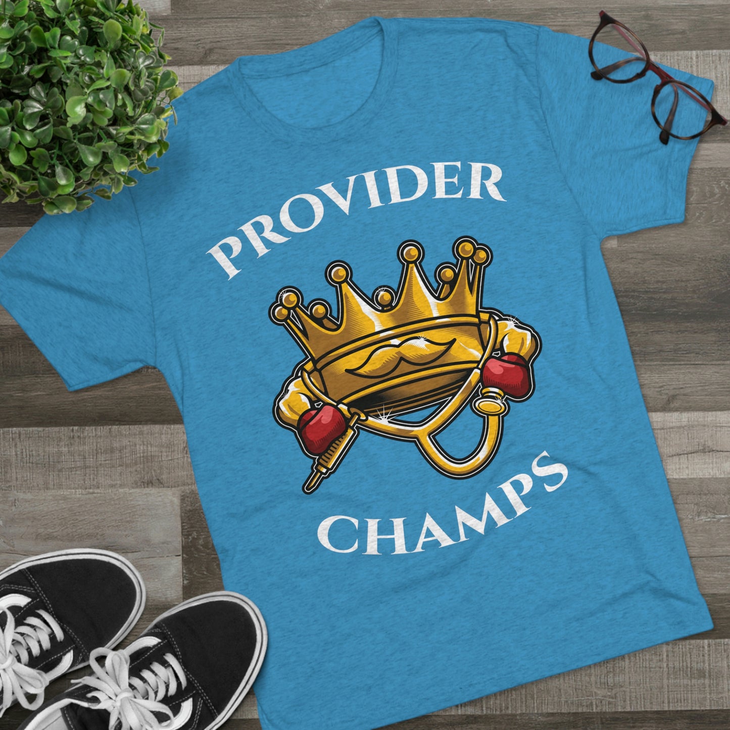 PROVIDER CHAMPS - PREMIUM SOFT - Unisex Tri-Blend Crew Tee (Next Level 6010)