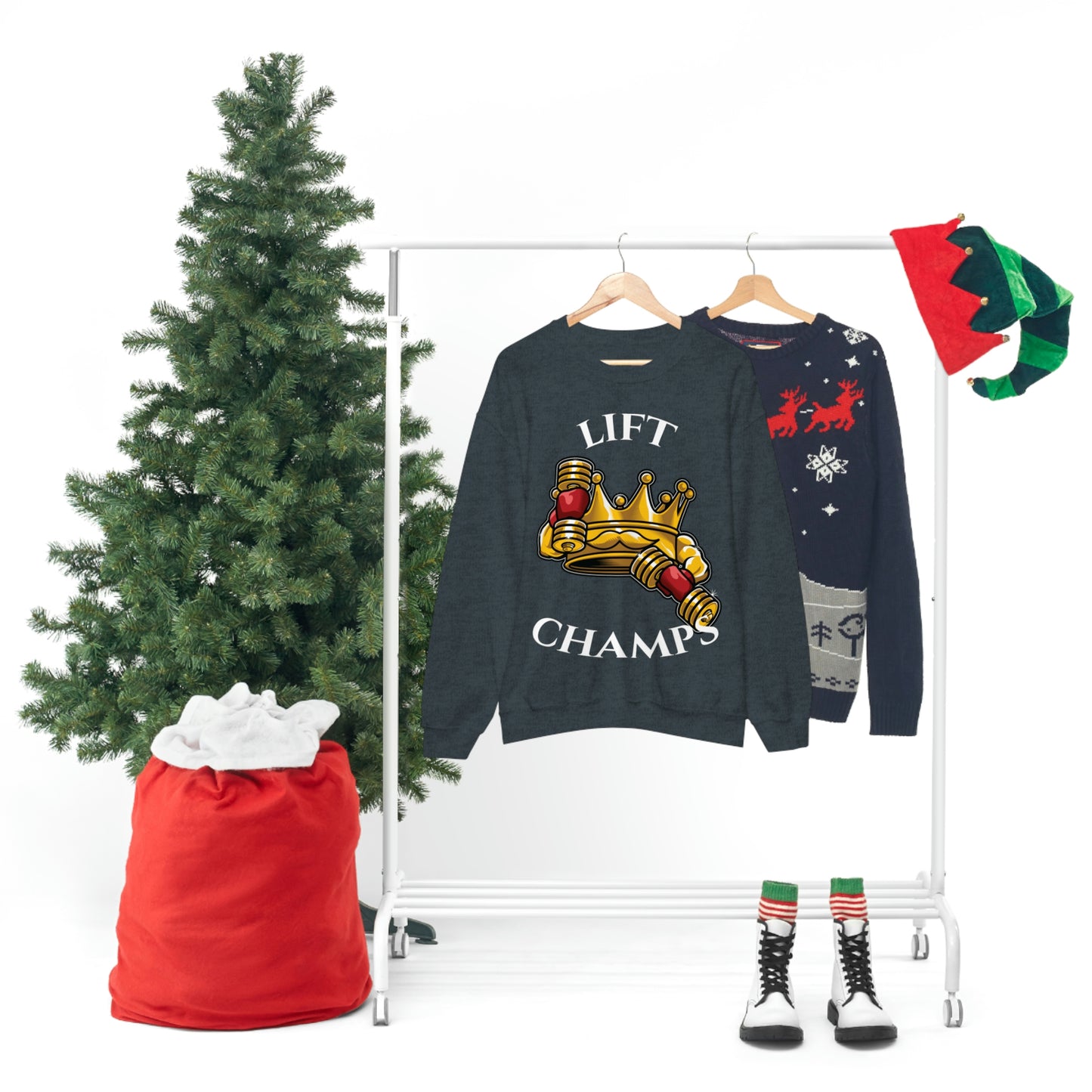 Lift Champs! - Unisex Heavy Blend™ Crewneck Sweatshirt