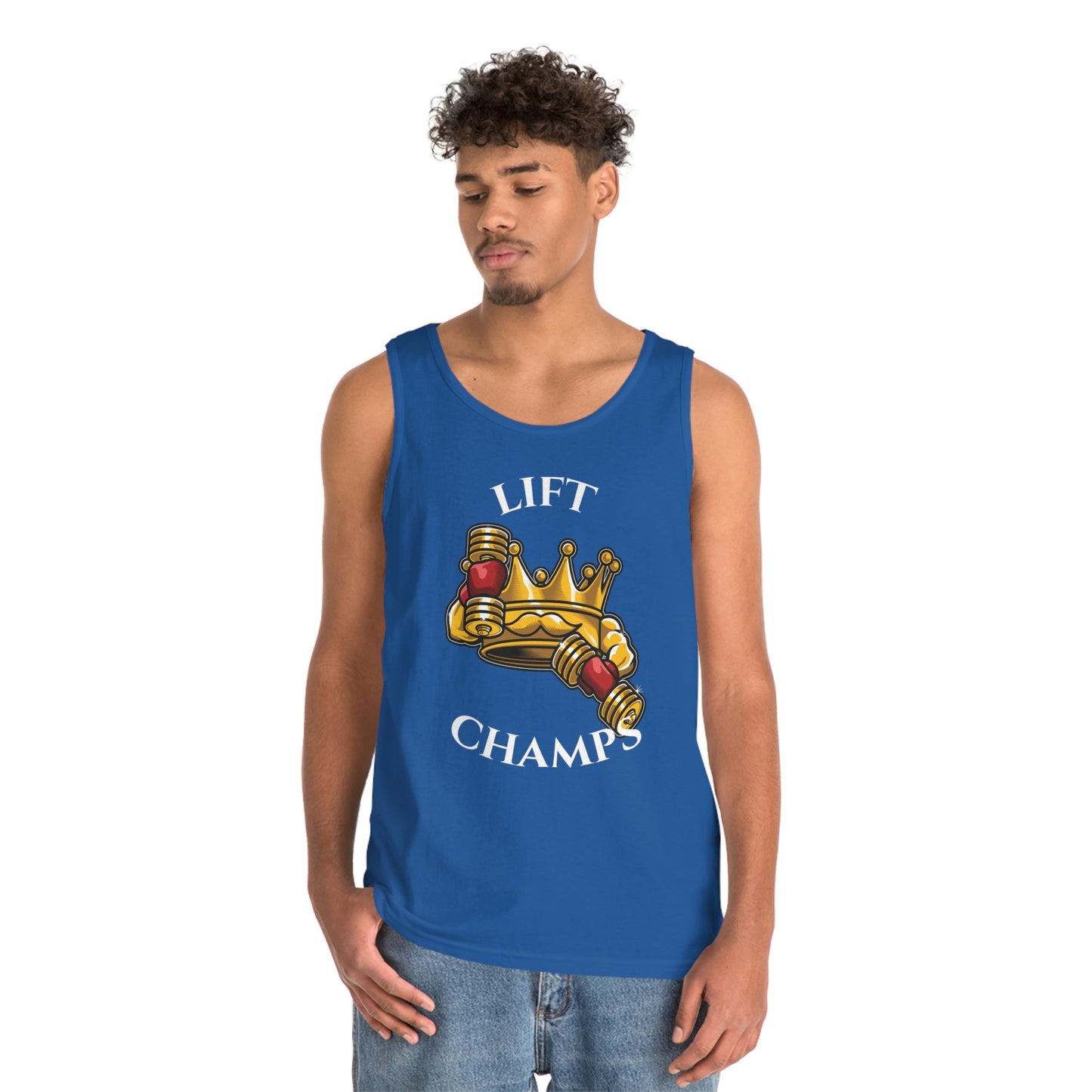 LIFT CHAMPS - Unisex Heavy Cotton Tank Top