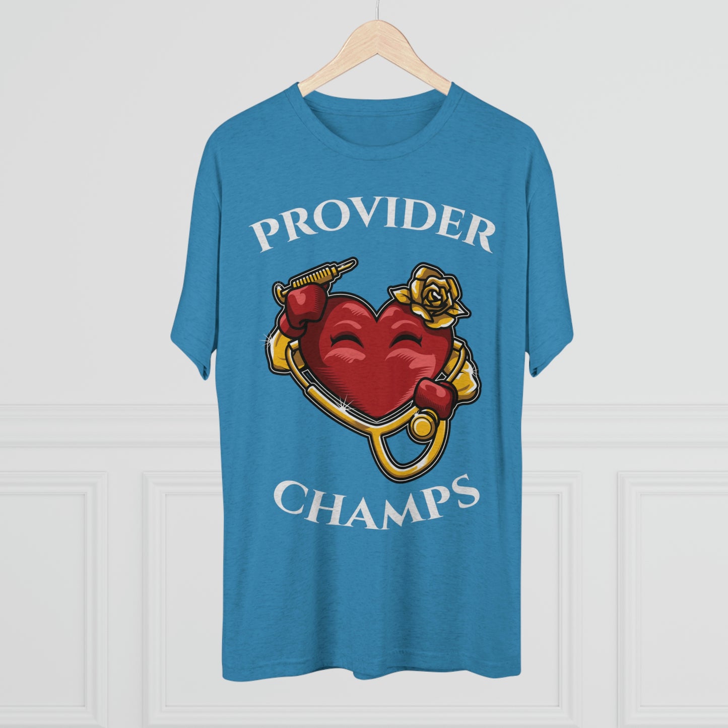 PROVIDER CHAMPS - PREMIUM SOFT - Unisex Tri-Blend Crew Tee (Next Level 6010)