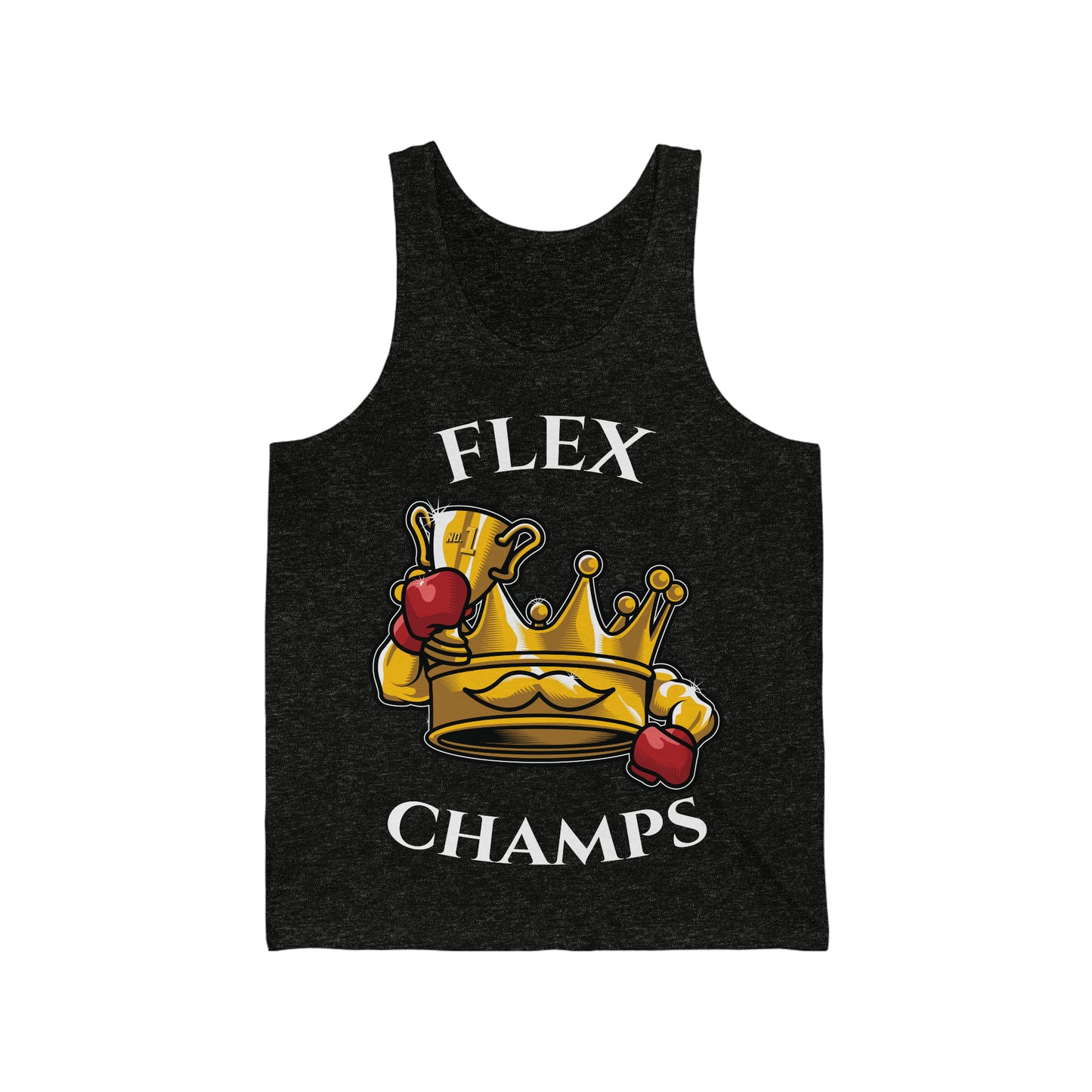 FLEX CHAMPS - PREMIUM SOFT - Unisex Jersey Tank (Bella+Canvas 3480)