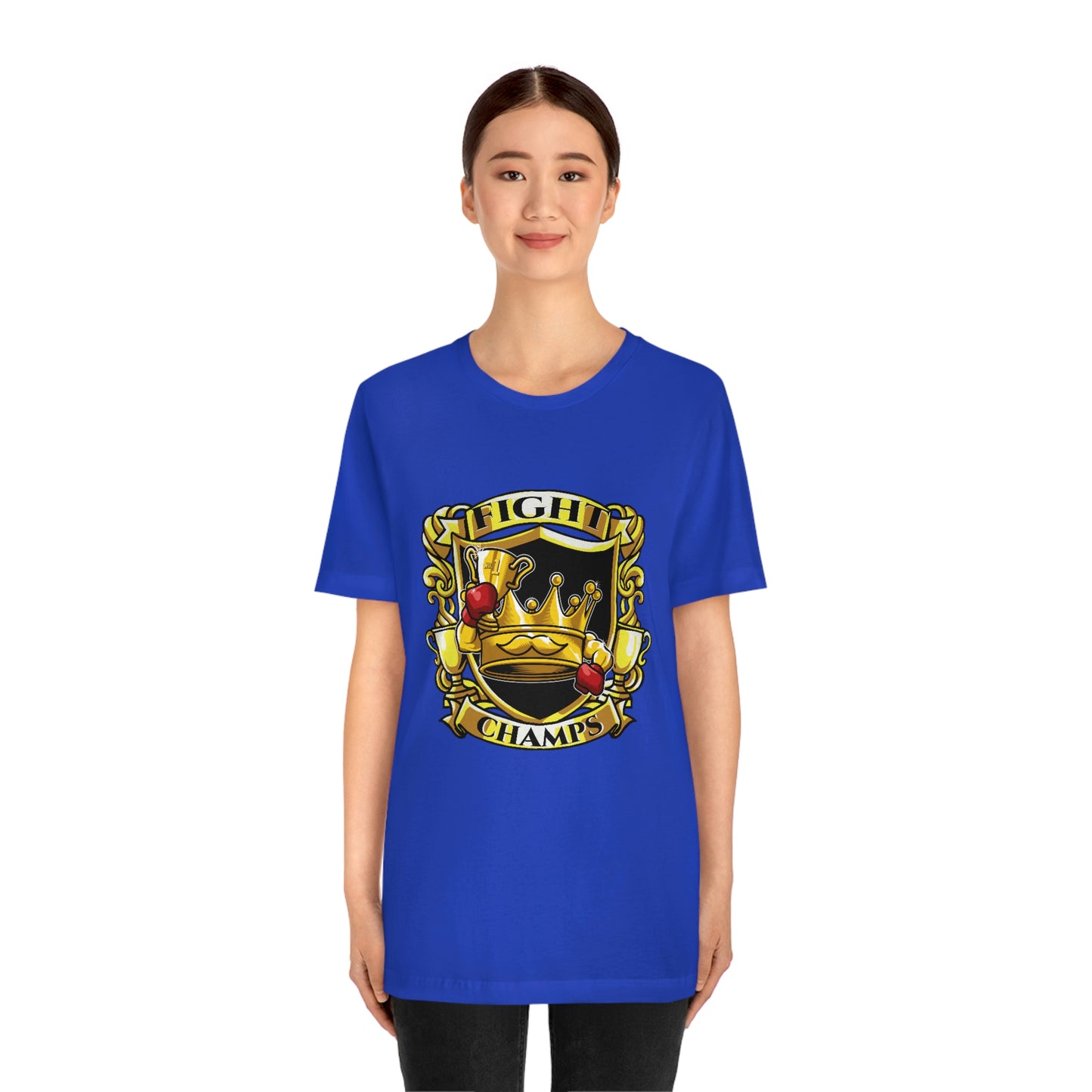 Fight Champs! Unisex Jersey Short Sleeve Tee (Bella+Canvas)