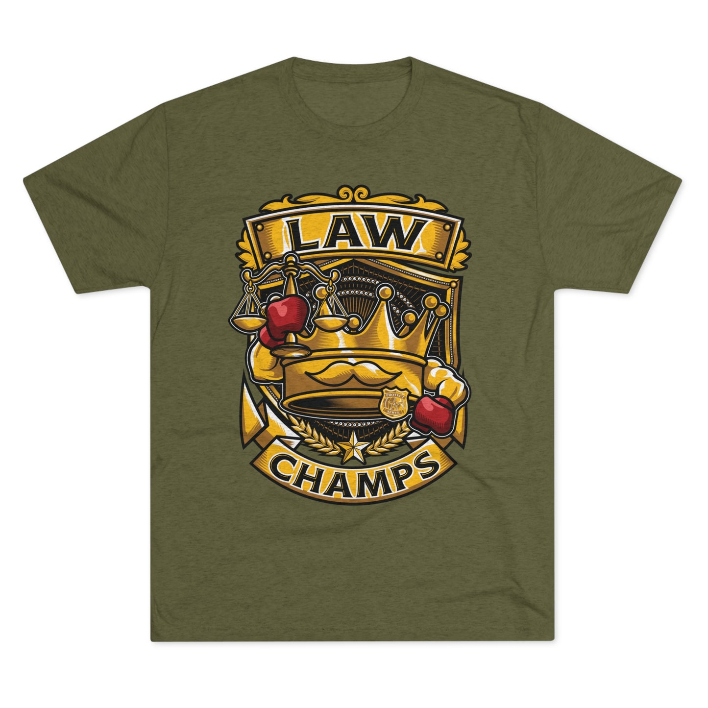 LAW CHAMPS - PREMIUM SOFT - Unisex Tri-Blend Crew Tee (Next Level 6010)