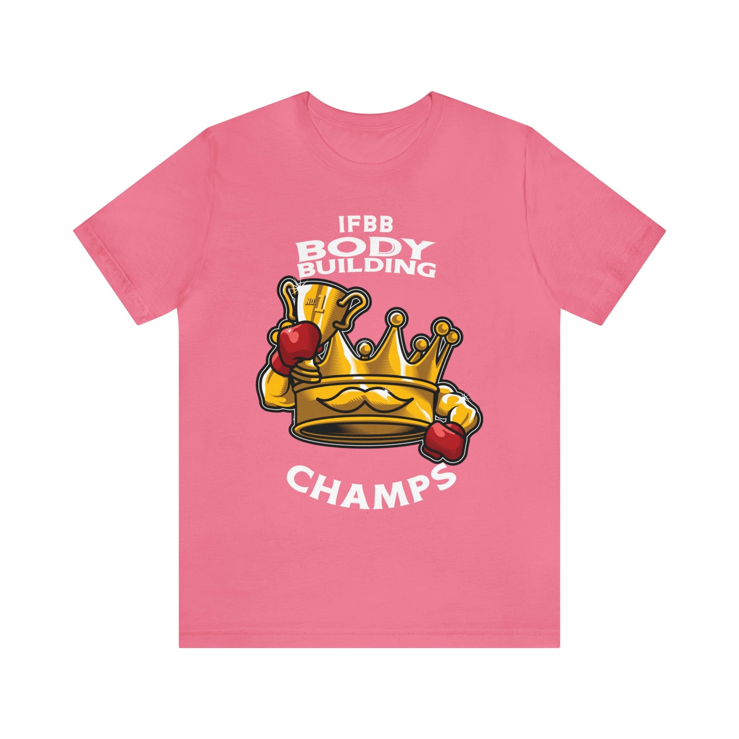 IFBB BODY BUILDING CHAMPS (v2) - Unisex Jersey Short Sleeve Tee (Bella+Canvas)