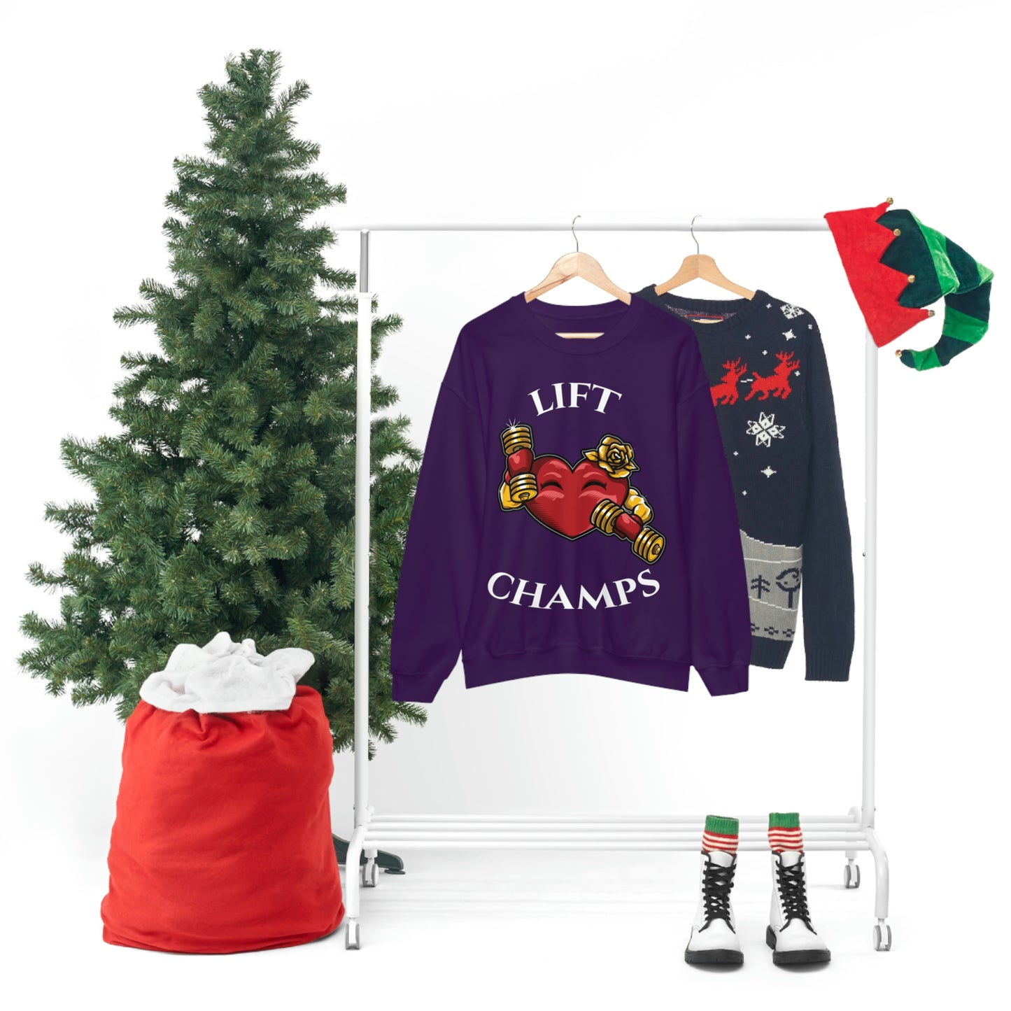 Lift Champs! - Unisex Heavy Blend™ Crewneck Sweatshirt