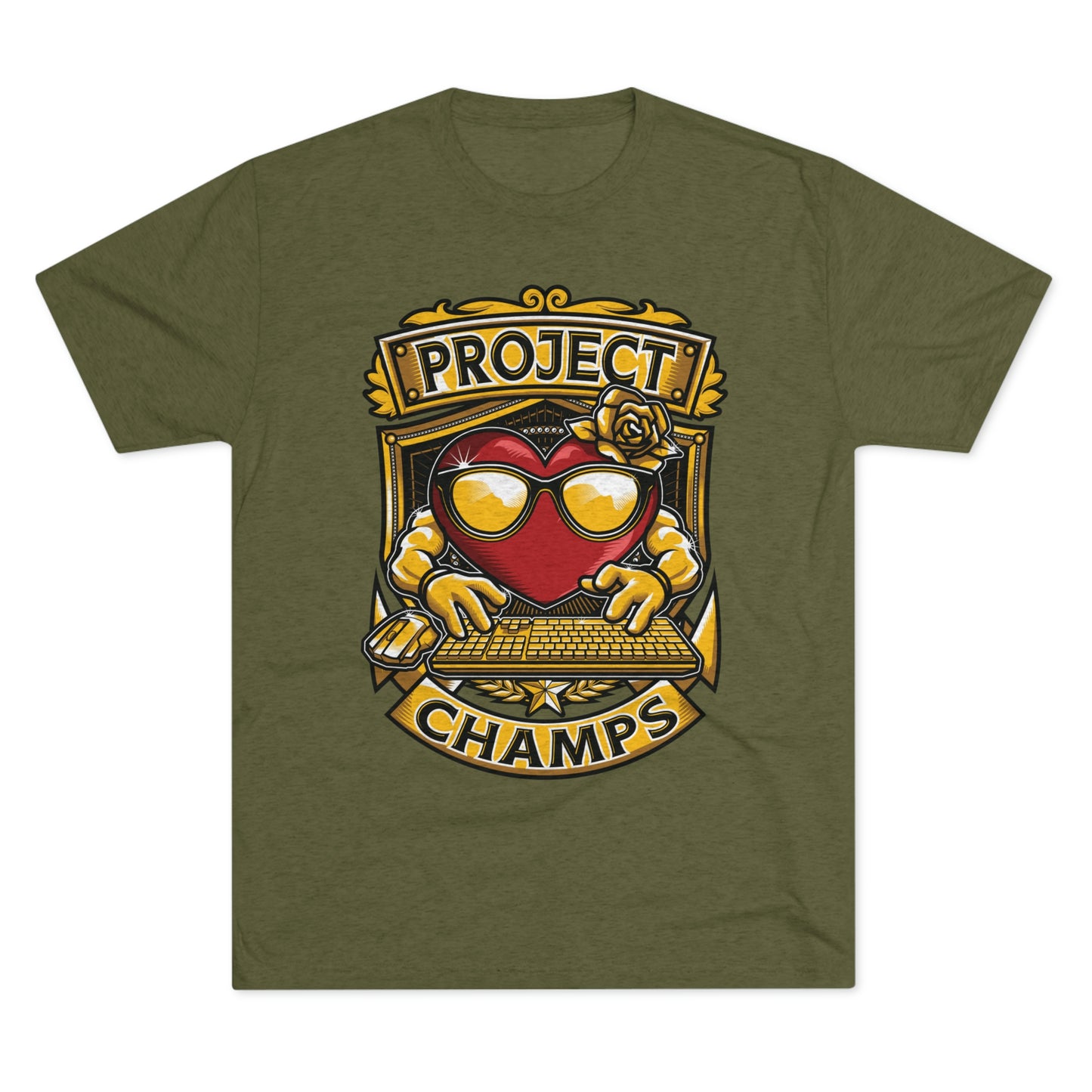 PROJECT CHAMPS - PREMIUM SOFT - Unisex Tri-Blend Crew Tee (Next Level 6010)