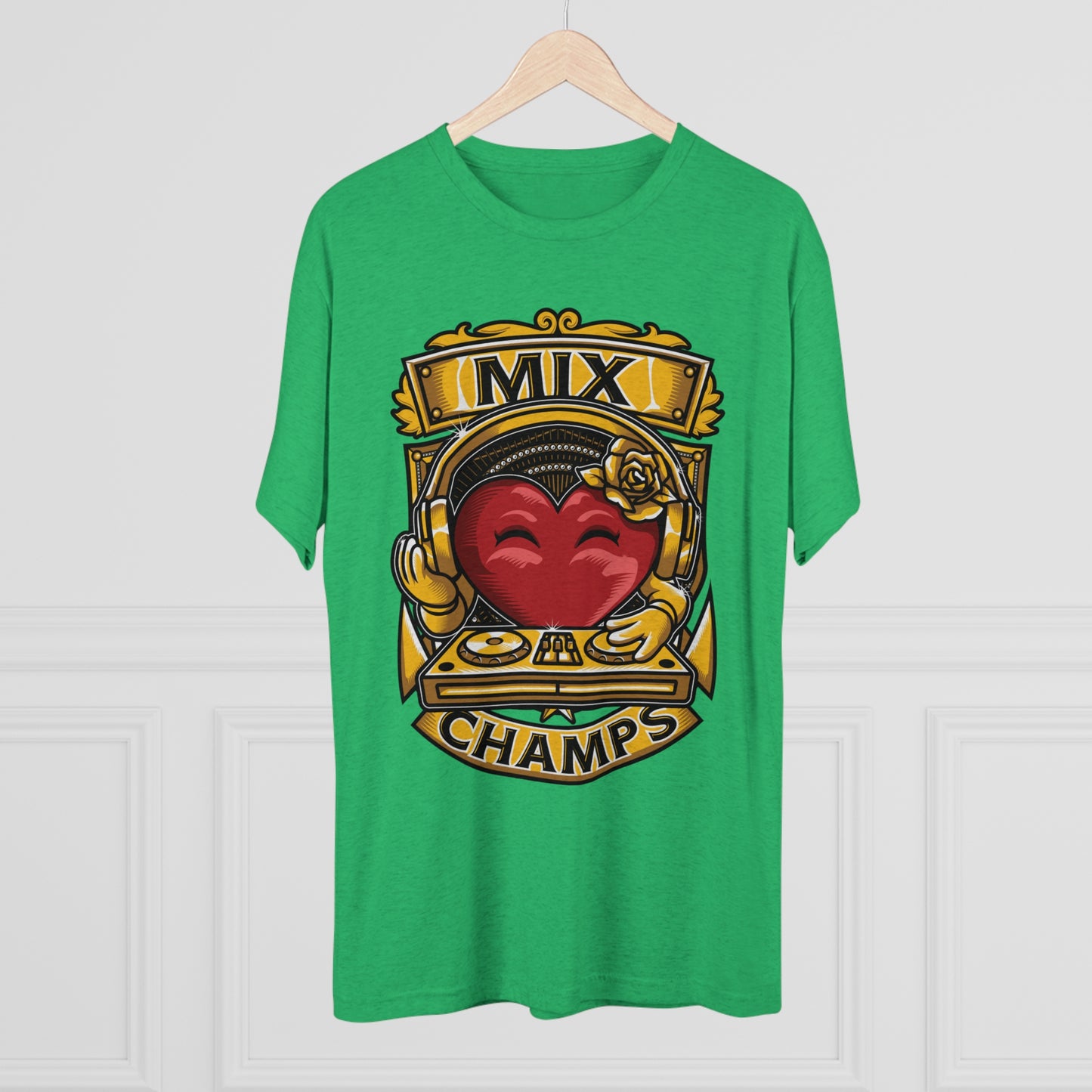 MIX CHAMPS  - PREMIUM SOFT - Unisex Tri-Blend Crew Tee (Next Level 6010)