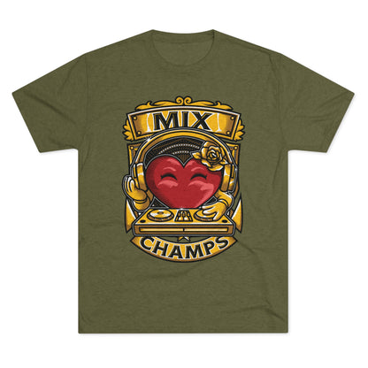 MIX CHAMPS  - PREMIUM SOFT - Unisex Tri-Blend Crew Tee (Next Level 6010)