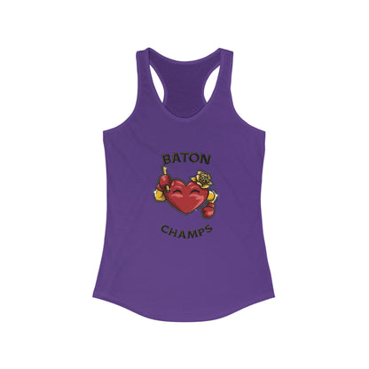 BATON CHAMPS  - Women's Ideal Racerback Tank