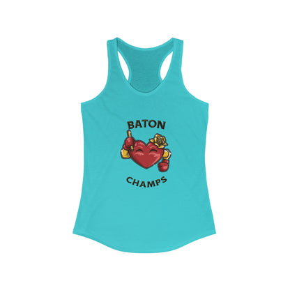 BATON CHAMPS  - Women's Ideal Racerback Tank