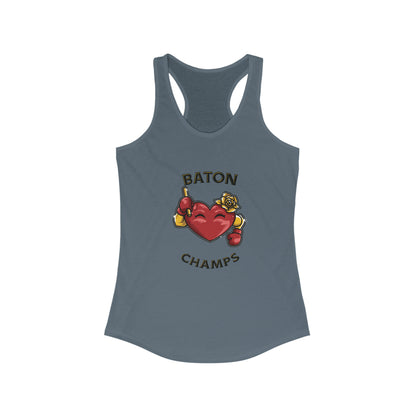 BATON CHAMPS  - Women's Ideal Racerback Tank