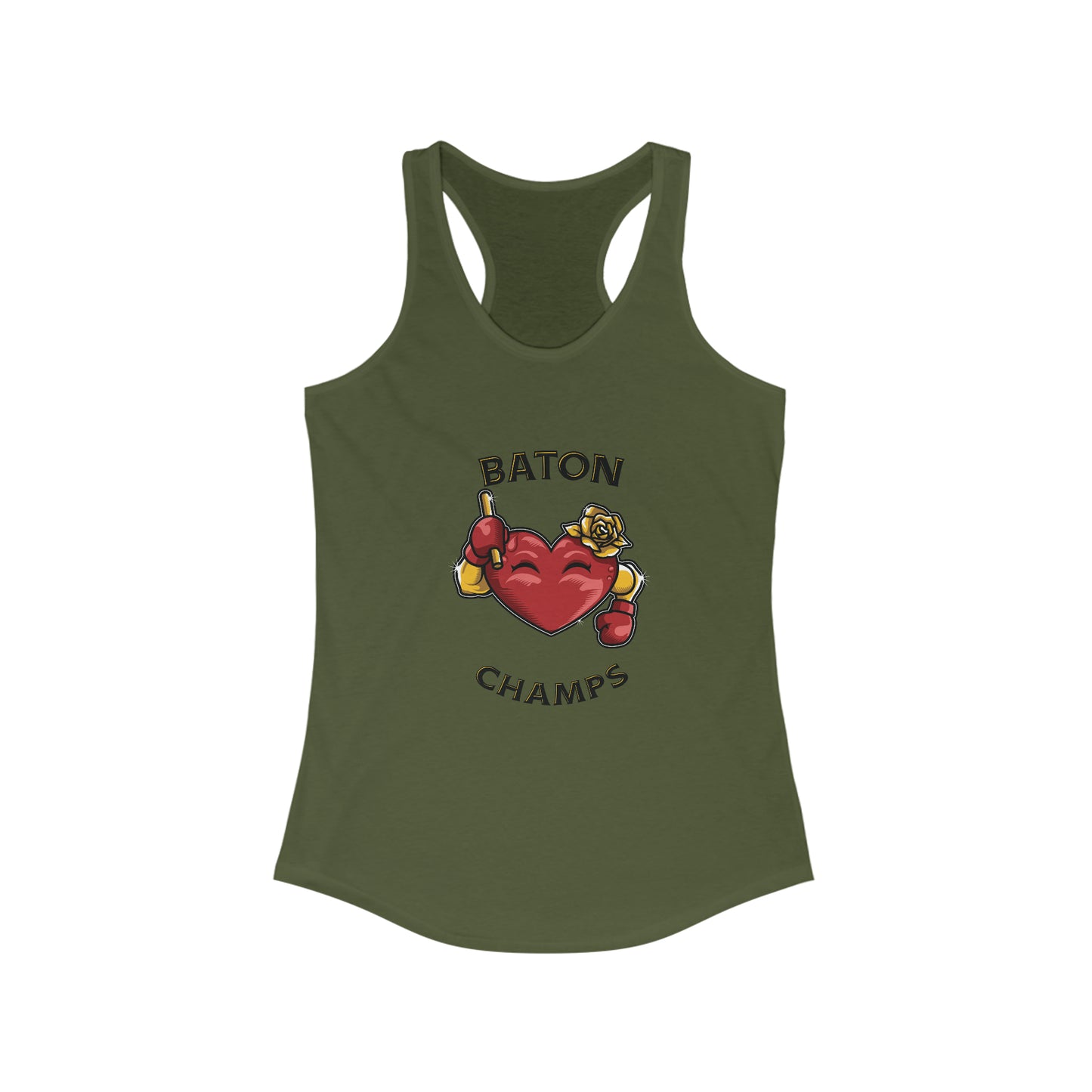 BATON CHAMPS  - Women's Ideal Racerback Tank