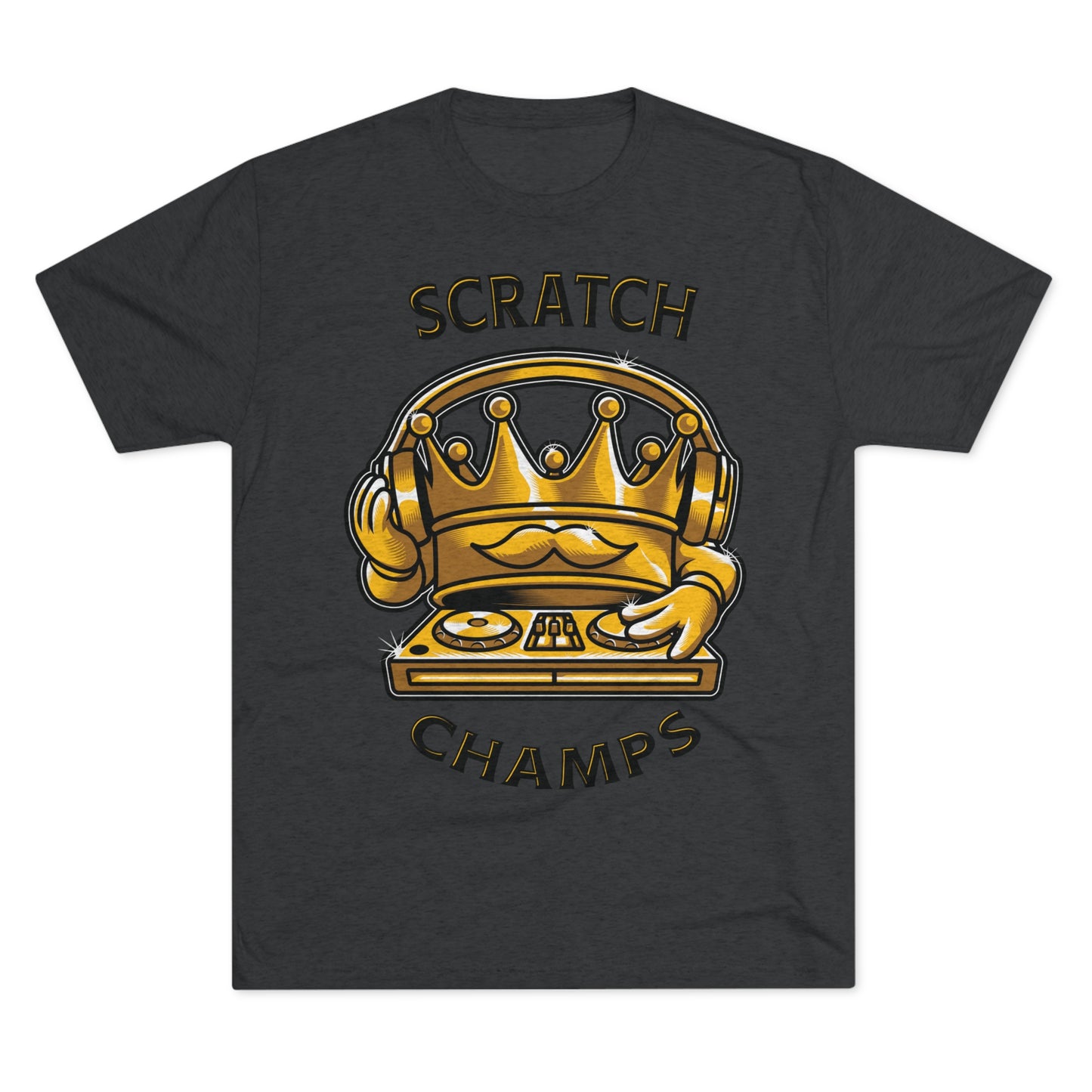 SCRATCH CHAMPS  - PREMIUM SOFT - Unisex Tri-Blend Crew Tee (Next Level 6010)