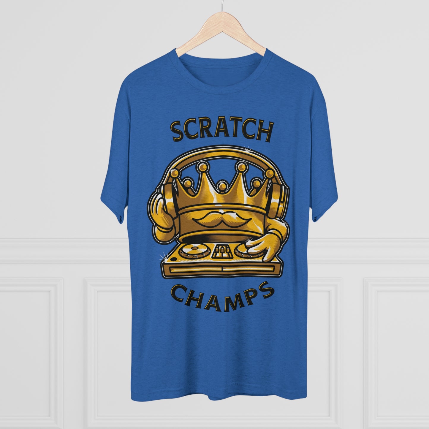 SCRATCH CHAMPS  - PREMIUM SOFT - Unisex Tri-Blend Crew Tee (Next Level 6010)