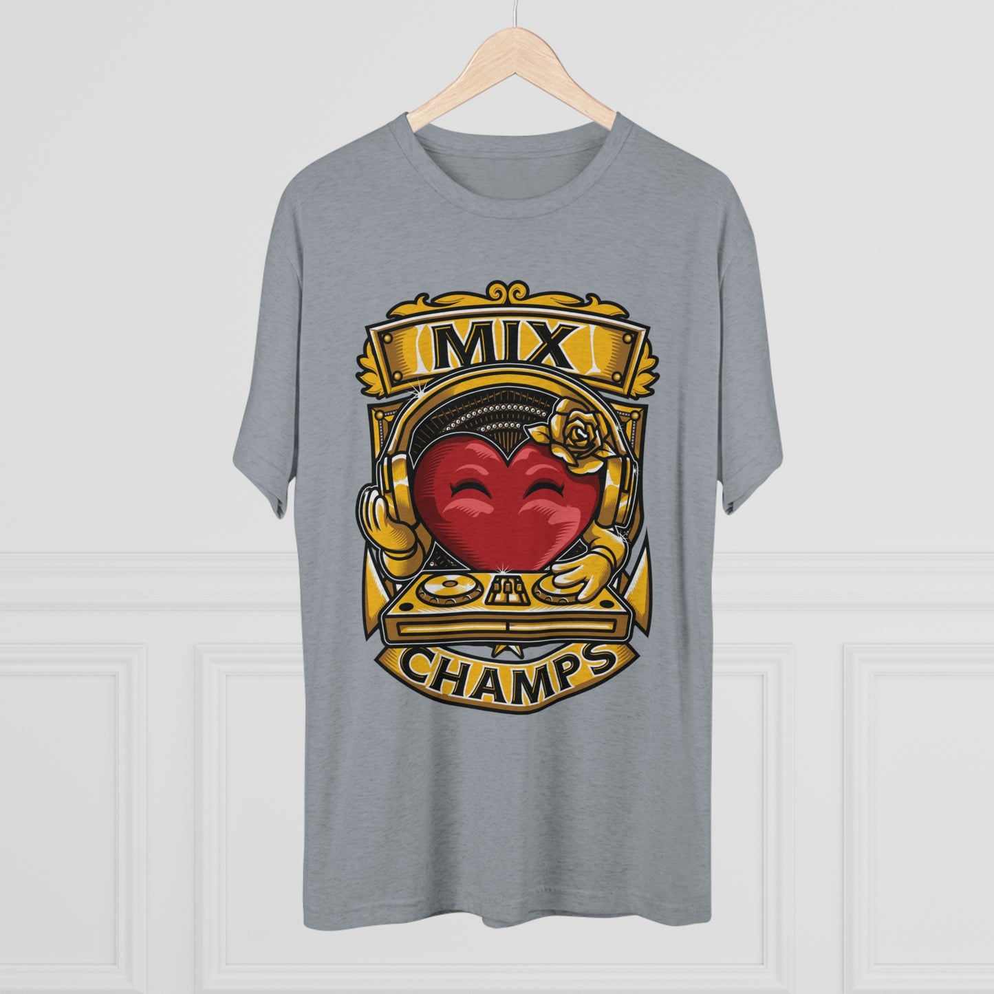 MIX CHAMPS  - PREMIUM SOFT - Unisex Tri-Blend Crew Tee (Next Level 6010)