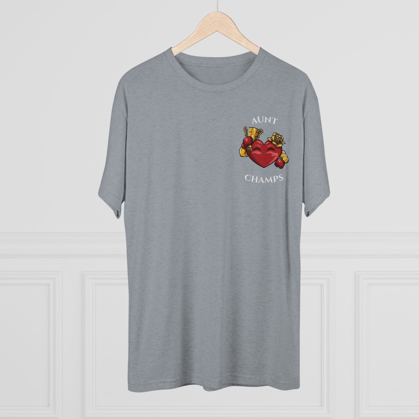 AUNT CHAMPS  - PREMIUM SOFT - Unisex Tri-Blend Crew Tee (Next Level 6010)