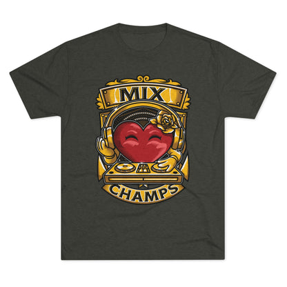 MIX CHAMPS  - PREMIUM SOFT - Unisex Tri-Blend Crew Tee (Next Level 6010)
