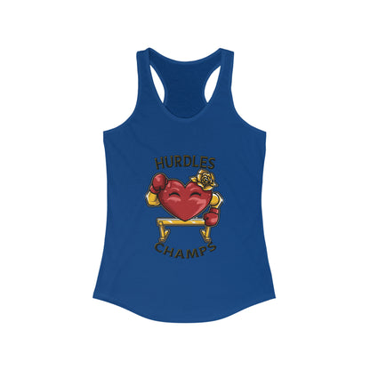 HURDLE CHAMPS - Women's Ideal Racerback Tank