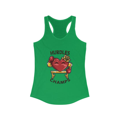 HURDLE CHAMPS - Women's Ideal Racerback Tank