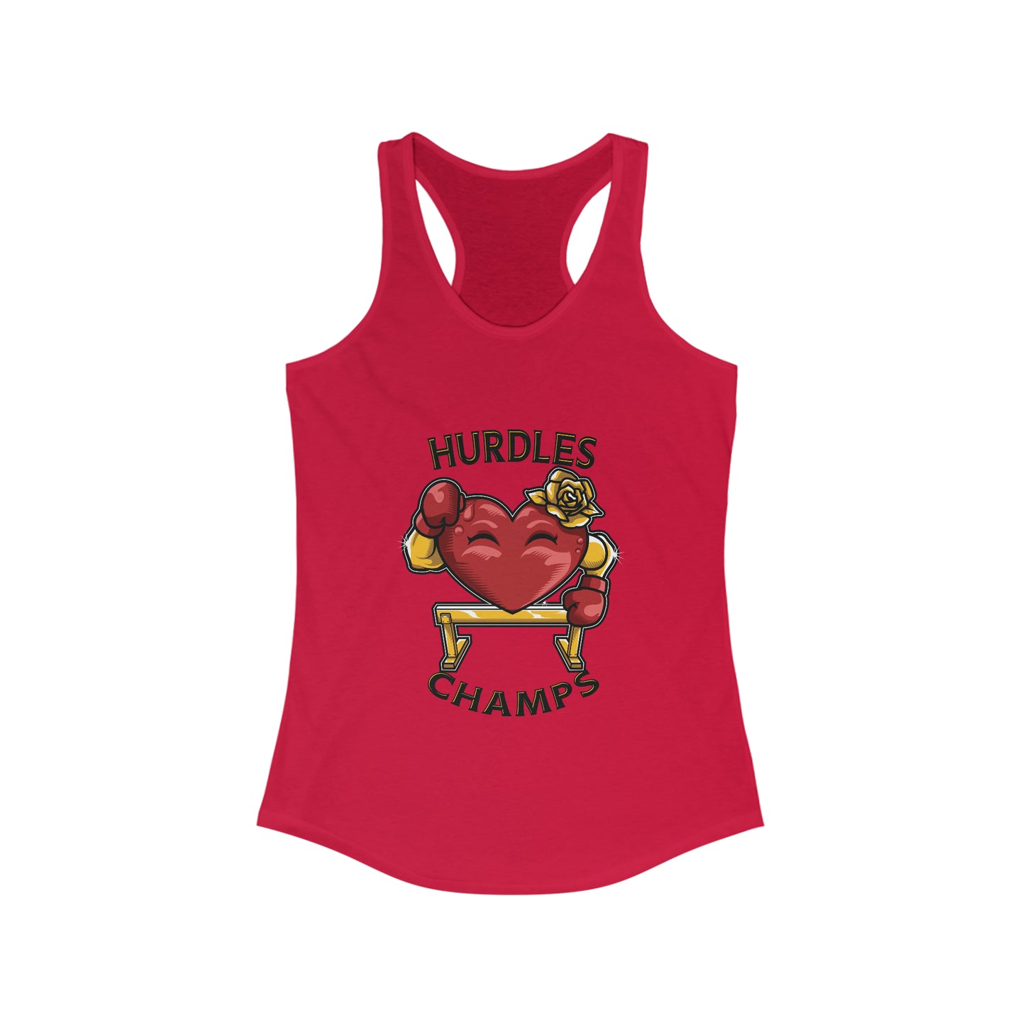 HURDLE CHAMPS - Women's Ideal Racerback Tank